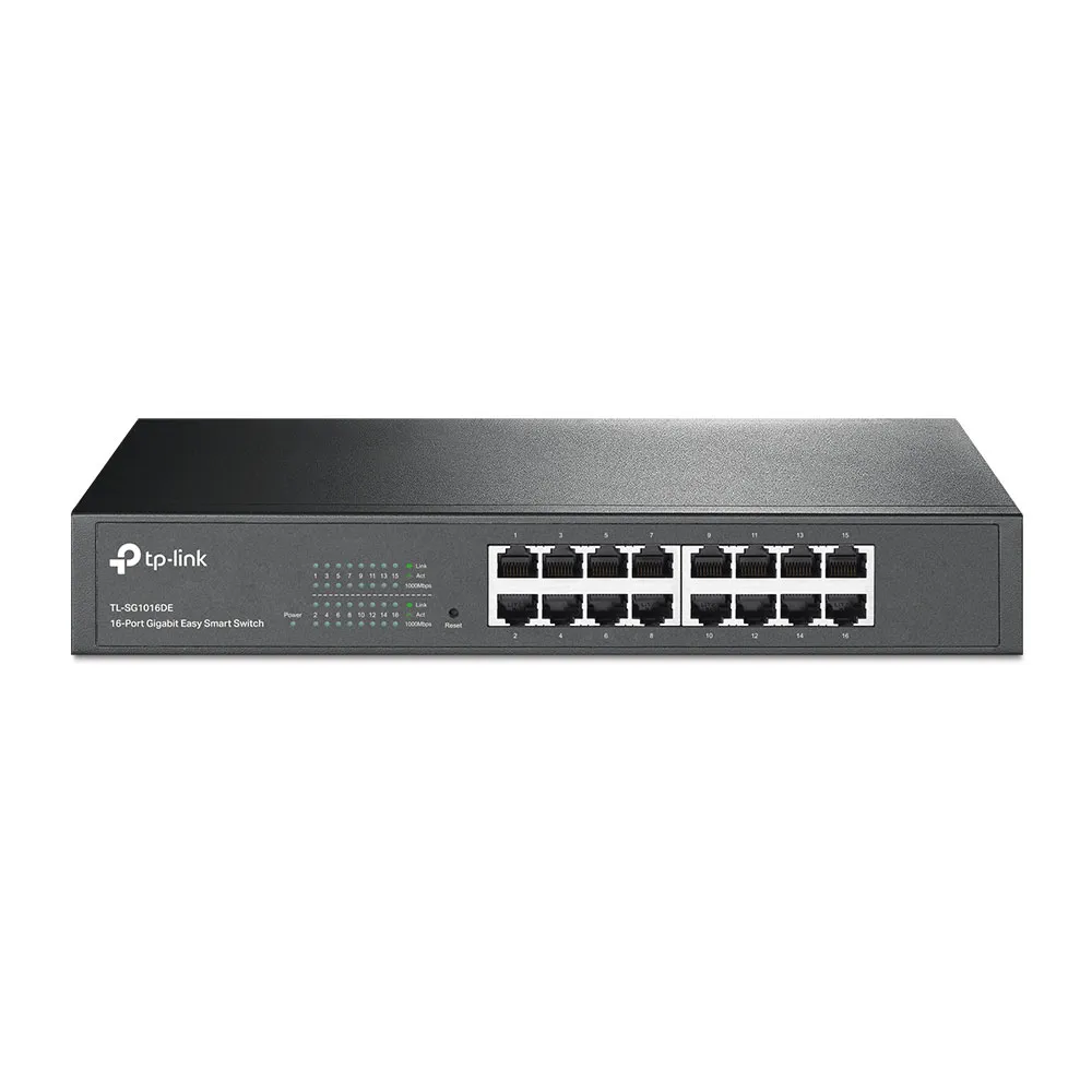 TP-Link Switch 16port Gigabit 10/100/1000 Rackmount size TL-SG1016