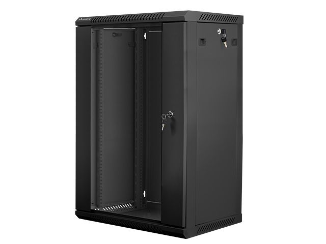 Rack Cabinet 19" 18U Metal 600x450 Lanberg Wall-Mounted Demounted