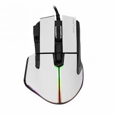 Mouse White Shark Gaming Marrok 12000dpi RGB White