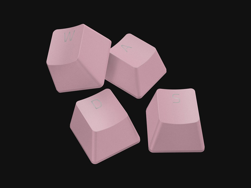 Keyboard Razer PBT Keycap Upgrade Set - Razer Quartz Gaming