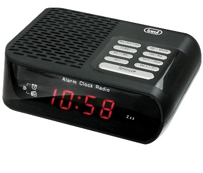 Digital Tuner & Alarm Clock Trevi RC 827D Black