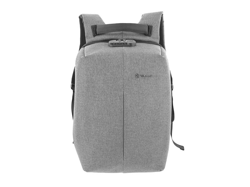 Notebook Backpack Tellur Anti-theft V2 USB 15.6" Gray