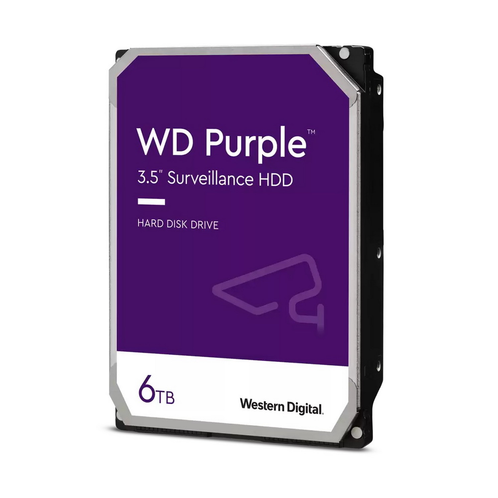 HDD 3.5" 6TB Western Digital WD Purple Surveillance SATA3 256MB WD64PURZ