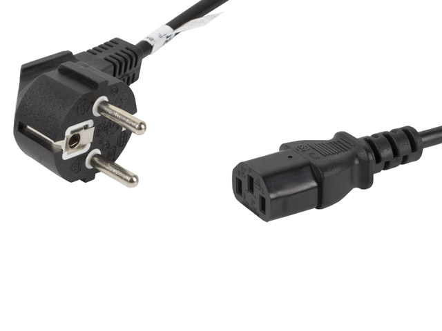 Power Cord C13 1.8m Lanberg