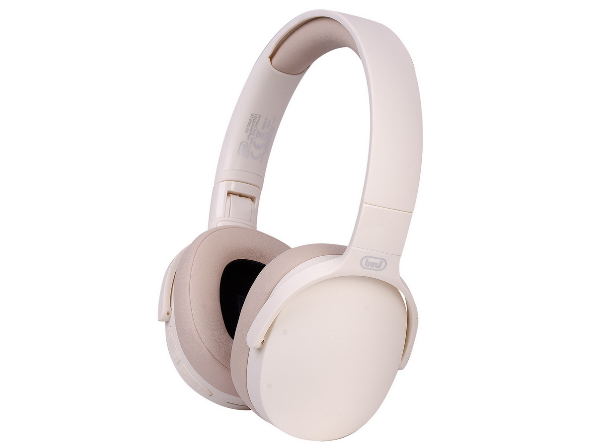 Headphones Trevi DJ 12E45 Bluetooth w/Mic Cream