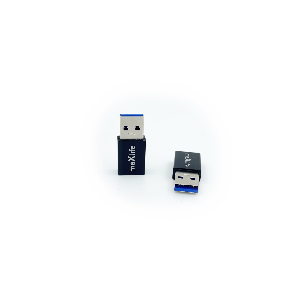 Adapter USB3.0 Type-A to Type-C Maxlife Black