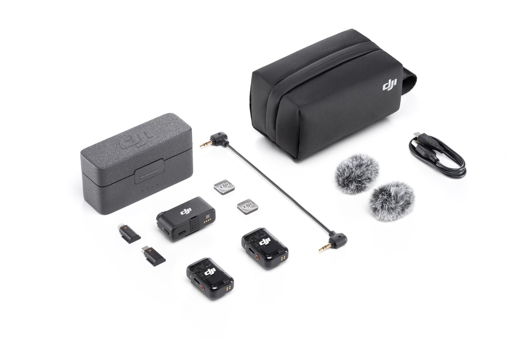 Microphone DJI Mic 2 (2TX + 1RX + Charging Case) Wireless Kit
