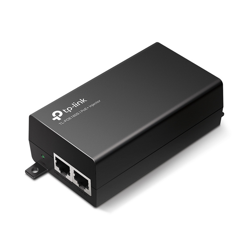 TP-Link POE+ Injector Network Adapter 2xGigabit Ports TL-POE160S
