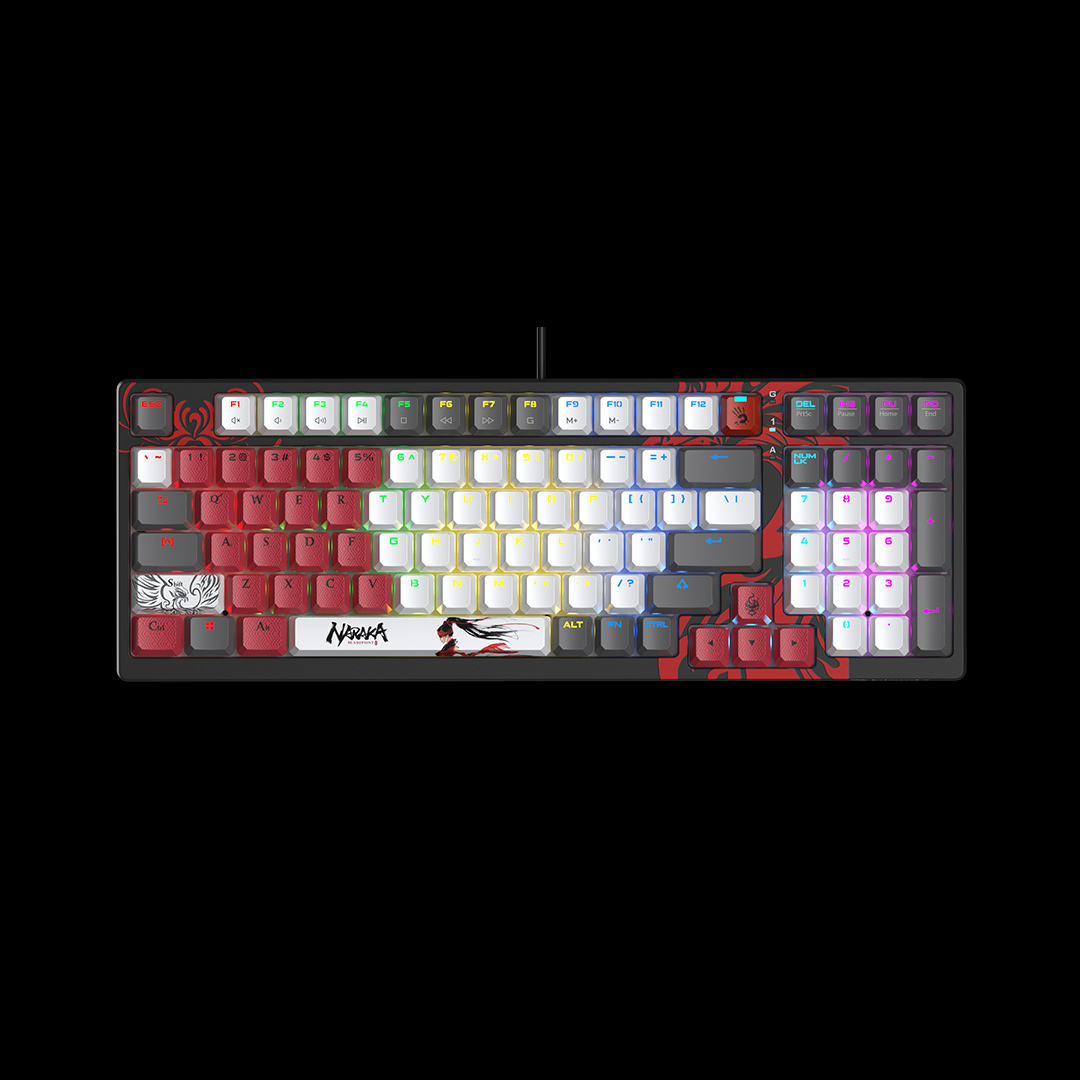 Keyboard A4 Bloody Gaming S98 Mechanical RGB Naraka BLMS Red Switch