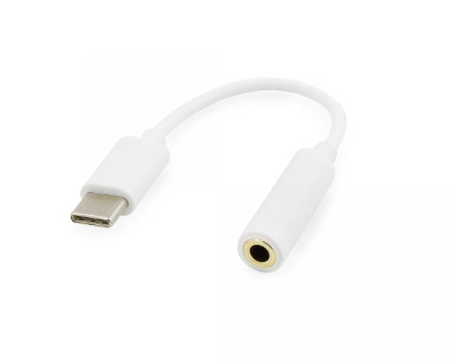 Audio Adapter USB Type-C to 3.5mm White SBOX