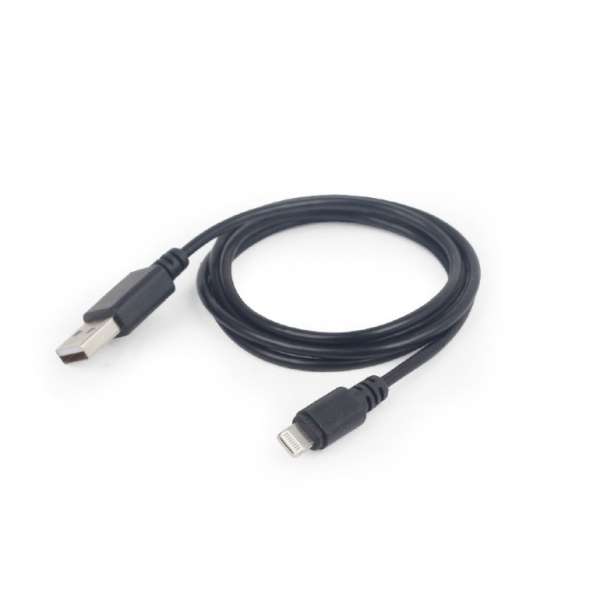 GEMBIRD USB CABLE FOR APPLE DEVICES LIGHTNING 1M BLACK