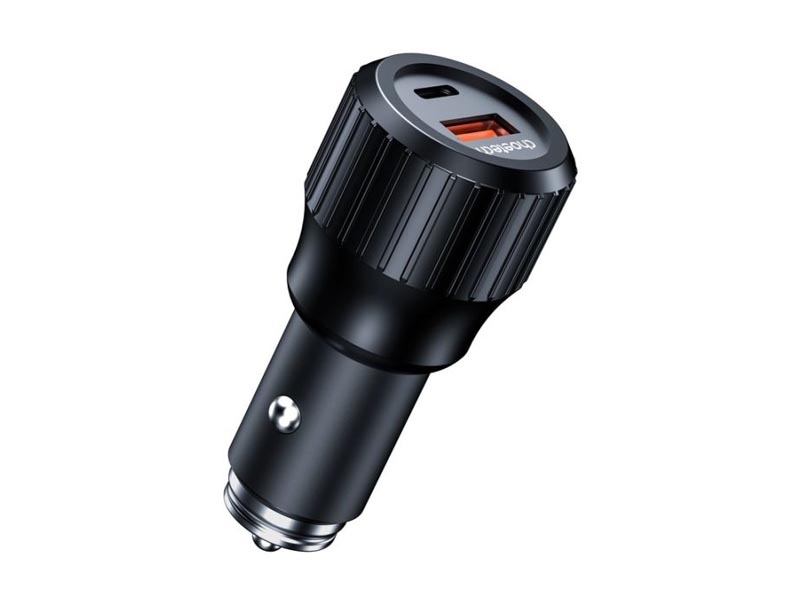 USB Universal Car Charger Choetech TC0010 63W USB-A + Type-C Black