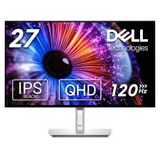 Monitor 27" Dell U2724DE UltraSharp QHD 2560x1440 IPS120Hz HDMI/2xDP/USB-C/3xUSB/Adj.Stand/RJ45