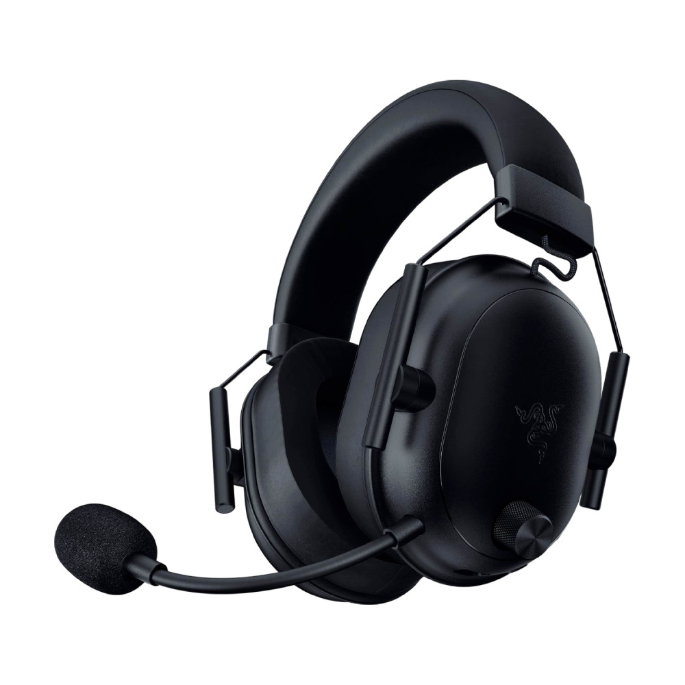 Headphones Razer BlackShark V2 HyperSpeed - Wireless/BT/USB Ultra-Lightweight Gaming Black