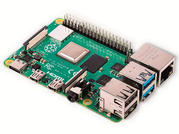 Raspberry Pi 4 Model B 4GB w/Premium Case & Type-C Power adapter