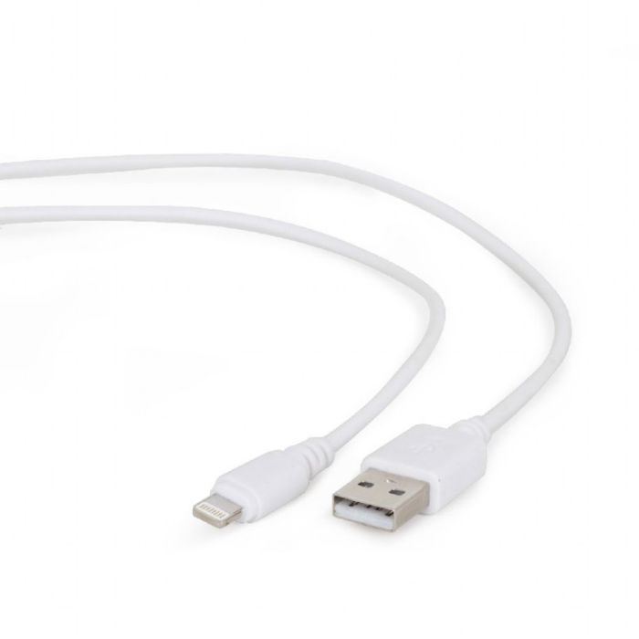 GEMBIRD USB LIGHTNING CABLE FOR APPLE DEVICES 1M WHITE