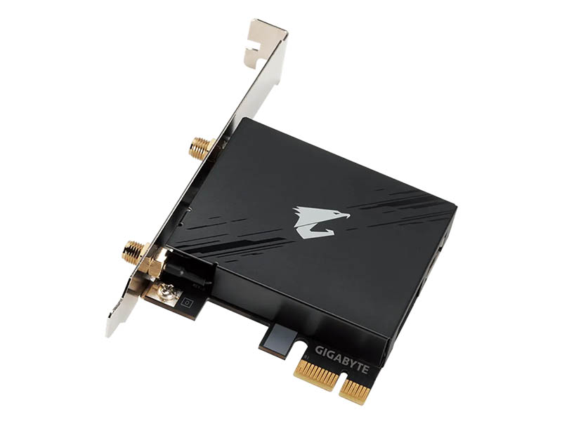 Gigabyte Wireless-AC PCI-E Card Adapter 2x2 802.11ax Tri-Band WIFI + BLUETOOTH 5.2 GC-WBAX210