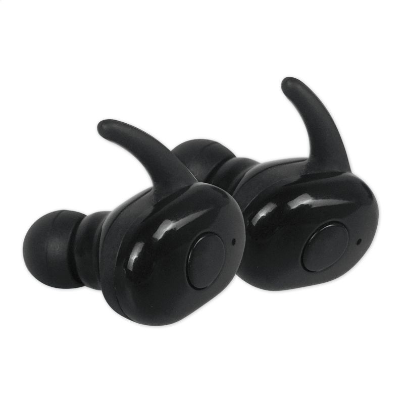 Earphones Freestyle TWS Bluetooth Sport w/Case Black FS1083B