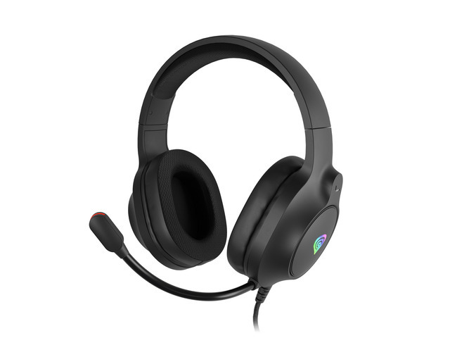 Headphones Genesis Gaming Neon 213 RGB Backlight Black
