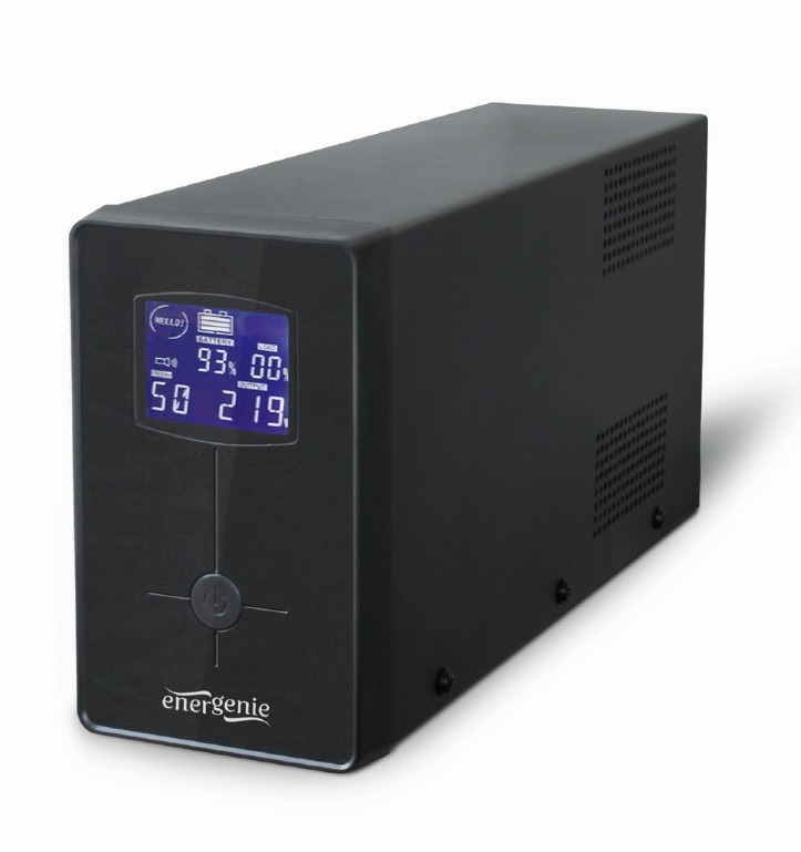 UPS Energenie 650VA 390W, 2xSchuko AVR LED RJ45