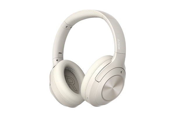 Headphones A4 BH220 Bluetooth Beige