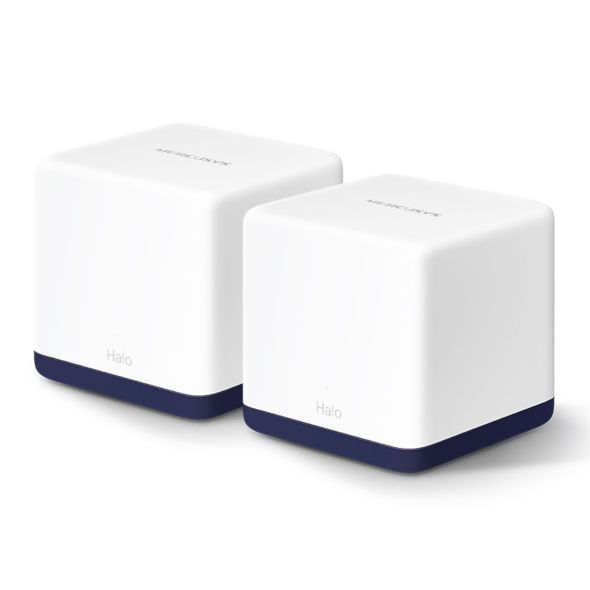 Mercusys Wireless AC MESH Halo H50G 1900Mbps Dual Band Gigabit Router 2-Pack