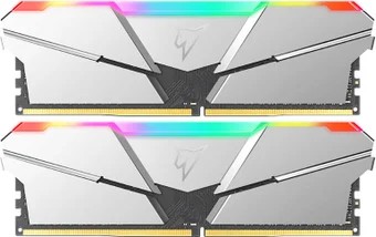 DIMM 16GB DDR4 3200Mhz Netac Shadow CL16 RGB Silver (2x8GB)