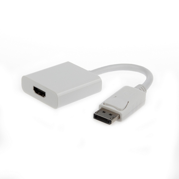 Display Port M to HDMI F Adapter Gembird White
