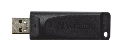 USB Drive 64GB Verbatim Slider Black USB 2.0