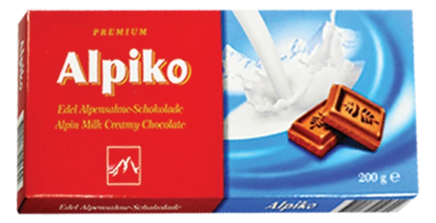ЧОКОЛ.МЛЕЧНО АЛПИКО 200 ГР