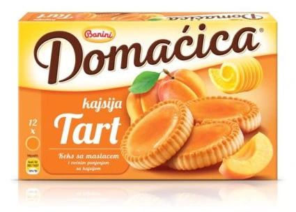 БАНИНИ ТАРТ КОЛАЧИ КАЈСИЈА 210 ГР