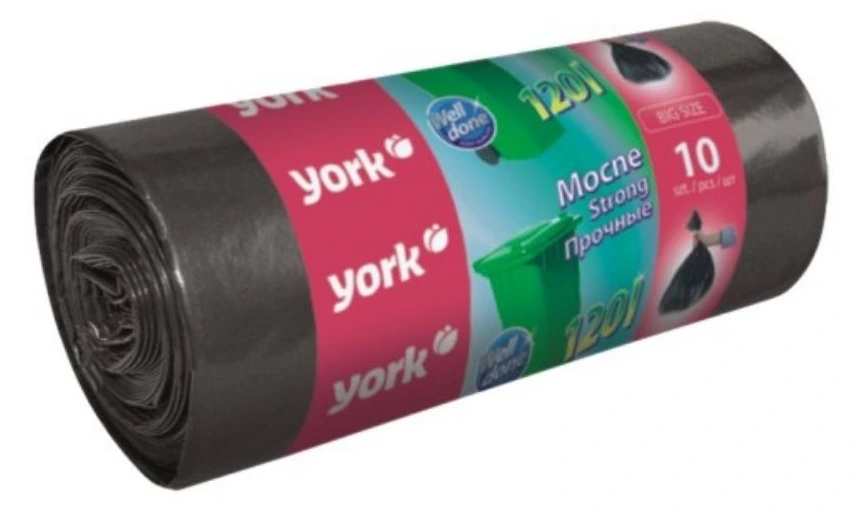 York Вреќа за отпадоци 120л 10/1