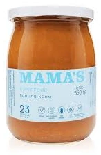 МАМАС КРЕМ ОД ТИКВА СО ВКУС НА ВАНИЛА 550 ГР