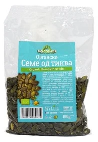 БИО КОСМОС ОРГАНСКО СЕМЕ ОД ТИКВА 100 ГР