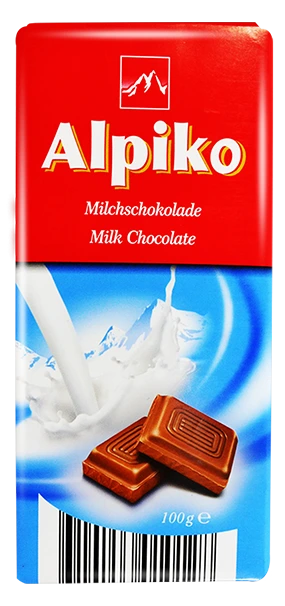 ЧОКОЛ.МЛЕЧНО АЛПИКО 100 ГР