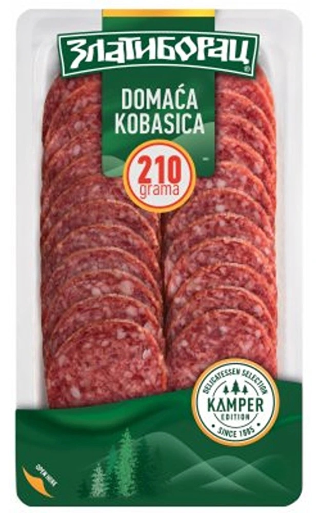 ЗЛАТИБОРАЦ ДОМАШЕН КОЛБАС 210 ГР