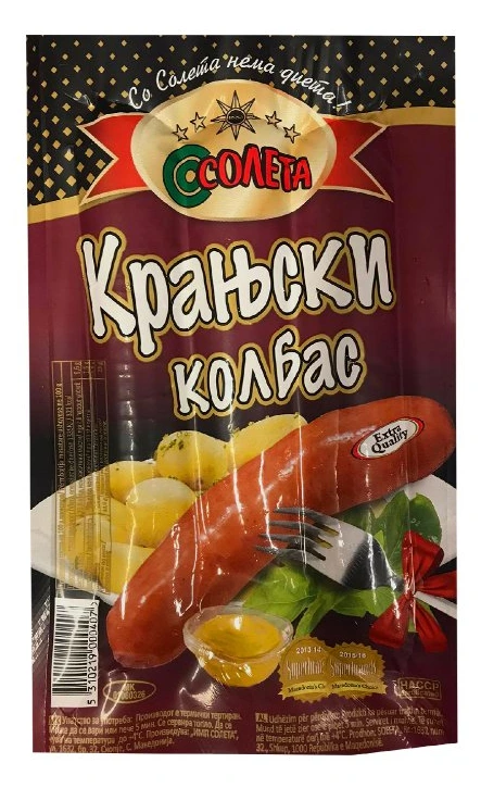 КОЛБАС СОЛЕТА КРАЊСКИ 295ГР