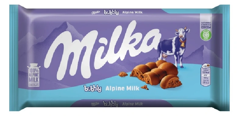 МИЛКА БАБЛИ МЛЕЧНО ЧОКОЛАДО 90 ГР
