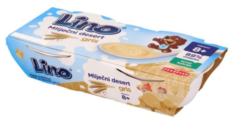 ЛИНО МЛЕЧЕН ДЕСЕРТ СО ГРИЗ 200 ГР