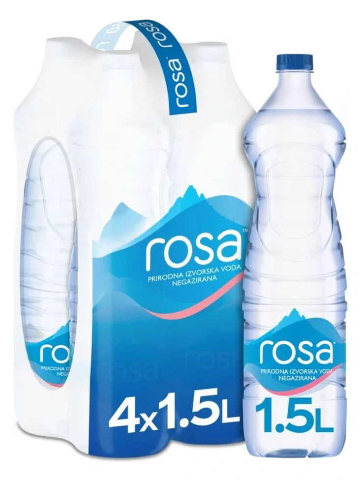 РОСА ВОДА НЕГАЗИРАНА 4 Х 1,5 Л