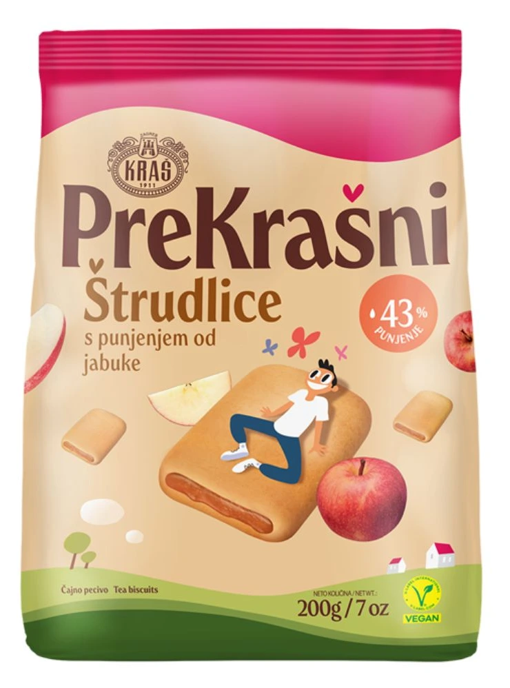 КРАШ ШТРУДЛИ ЈАБОЛКО 200 ГР
