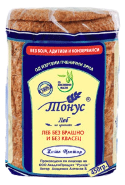 LEB TONUS BEZ KVASEC 450g