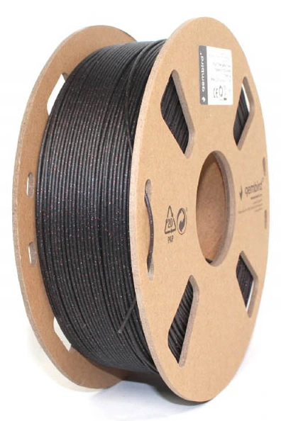 Filament for 3D Printer PLA 1.75mm Gembird Three Galaxy Black