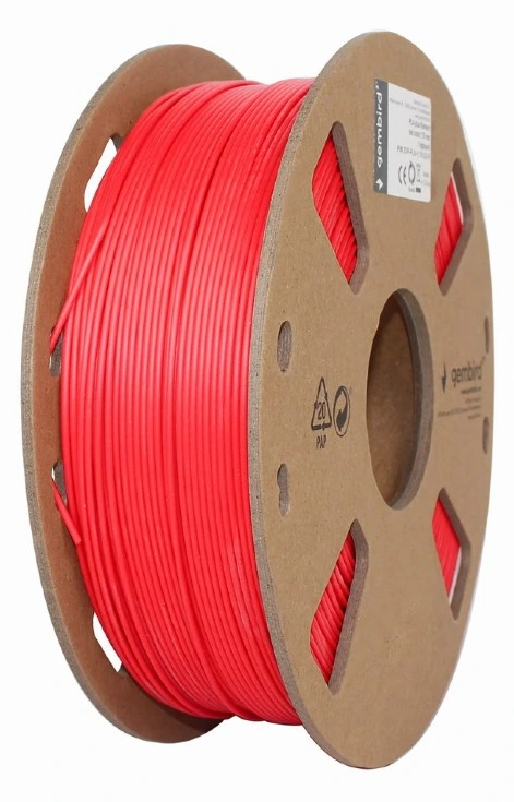 Filament for 3D Printer PLA 1.75mm Gembird Flame Bright Red