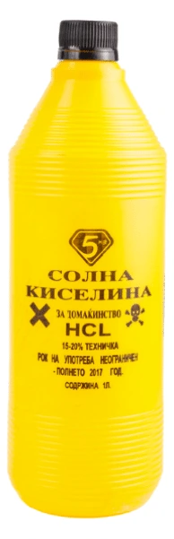 СОЛНА КИСЕЛИНА 5 КА 1 Л