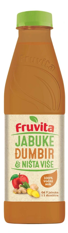 ФРУВИТА ЃУМБИР, ЈАБОЛКО 0.75Л