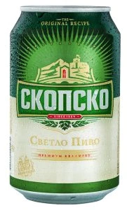СКОПСКО СВЕТЛО ПИВО ЛИМЕНКА 330МЛ. ПРОМО
