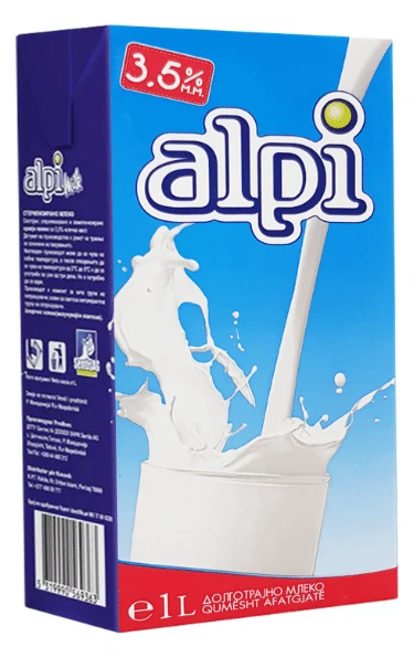 АЛПИ МЛЕКО 3.5 % 1 Л