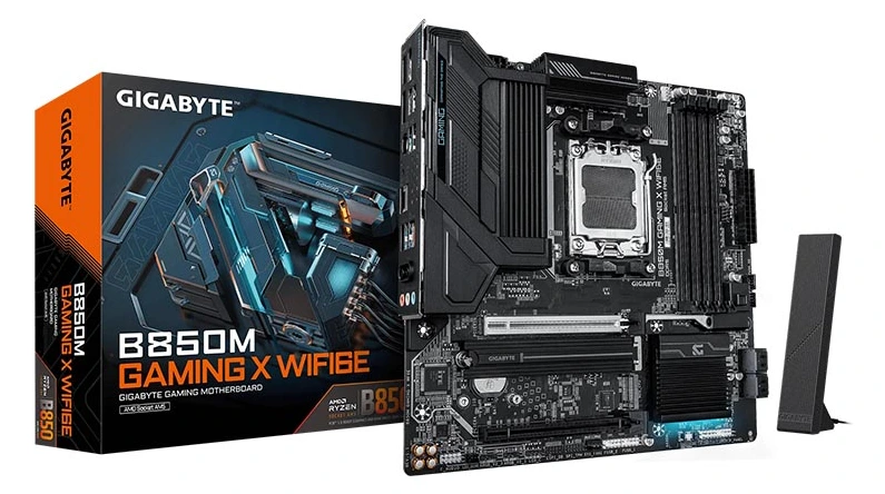 MB Gigabyte B850M GAMING X WIFI6E DDR5 AM5 8200MHz OC/2xM.2/2.5Gbit LAN/USB3.2/PCIe 5.0/HDMI/2x DP