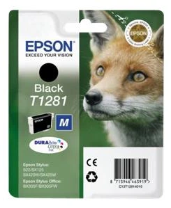 Cart.Epson Black T1281 SX125/SX425W/BX305F